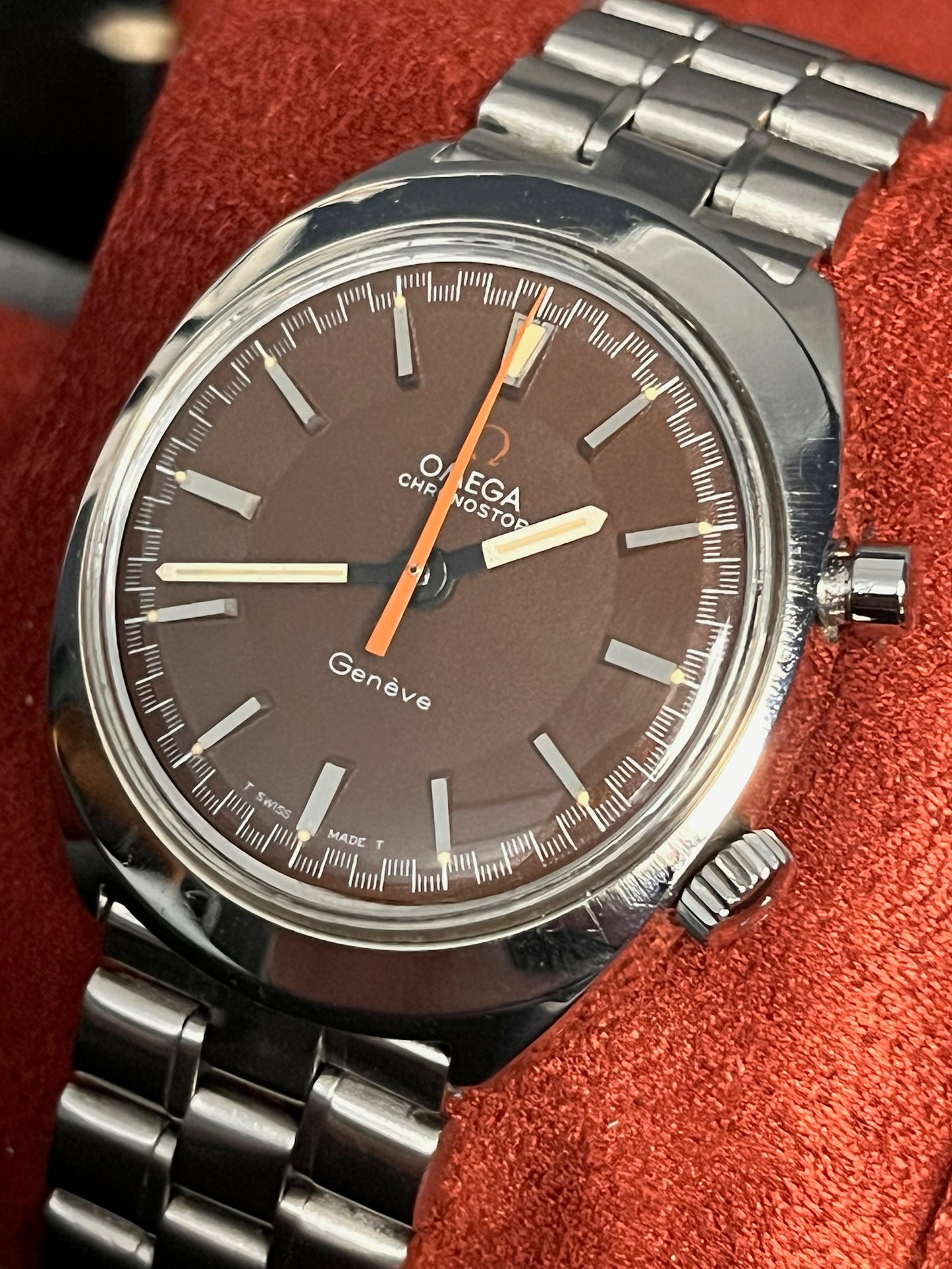 Omega Chronostop -Tropical Dial 1968