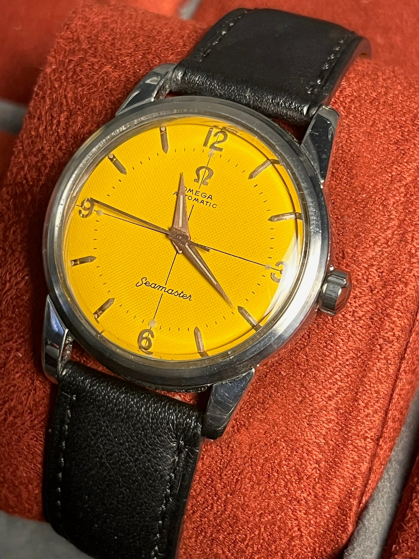 Omega Seamaster - 1958 - rare Yellow dial