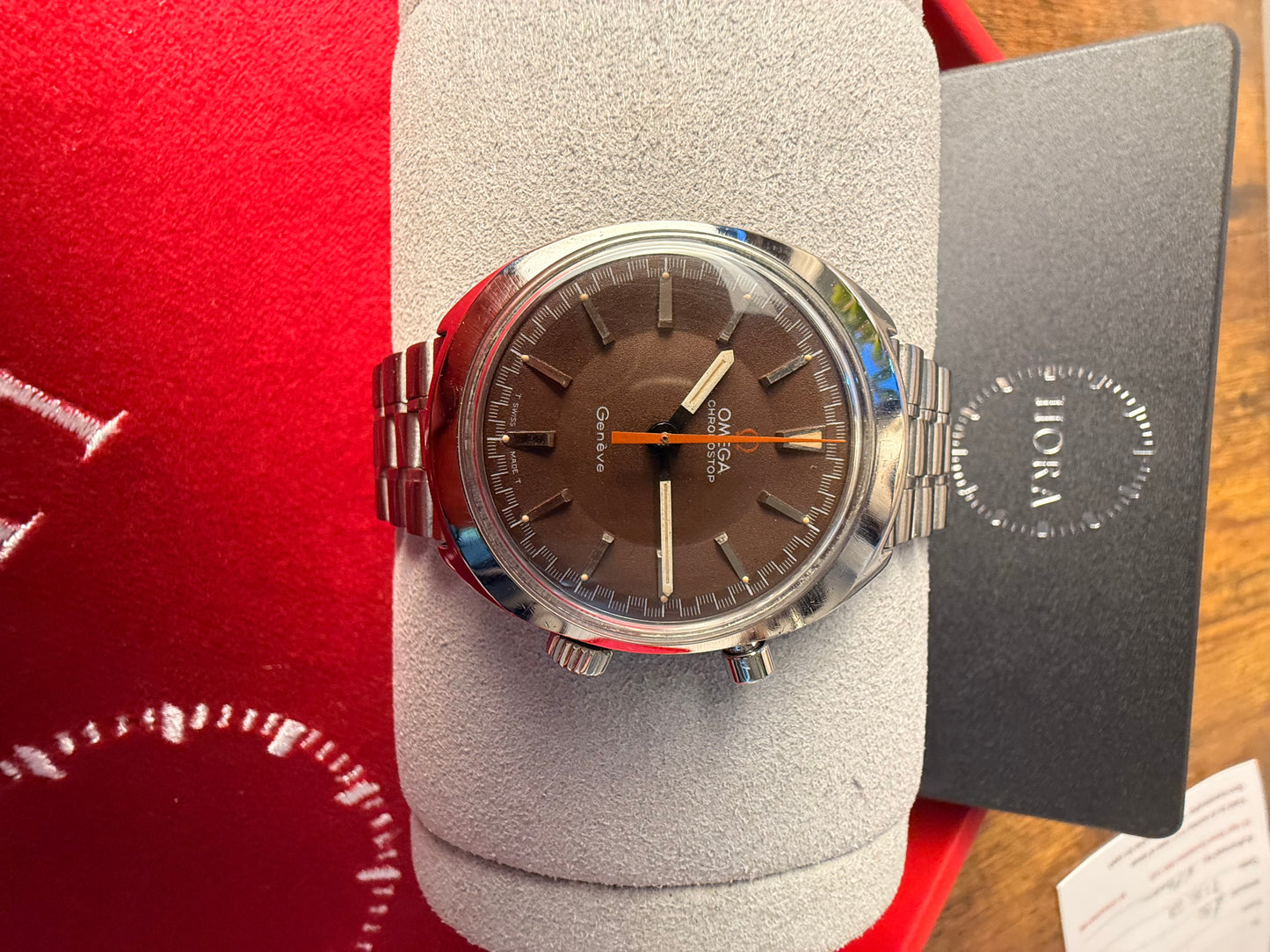 Omega Chronostop -Tropical Dial 1968
