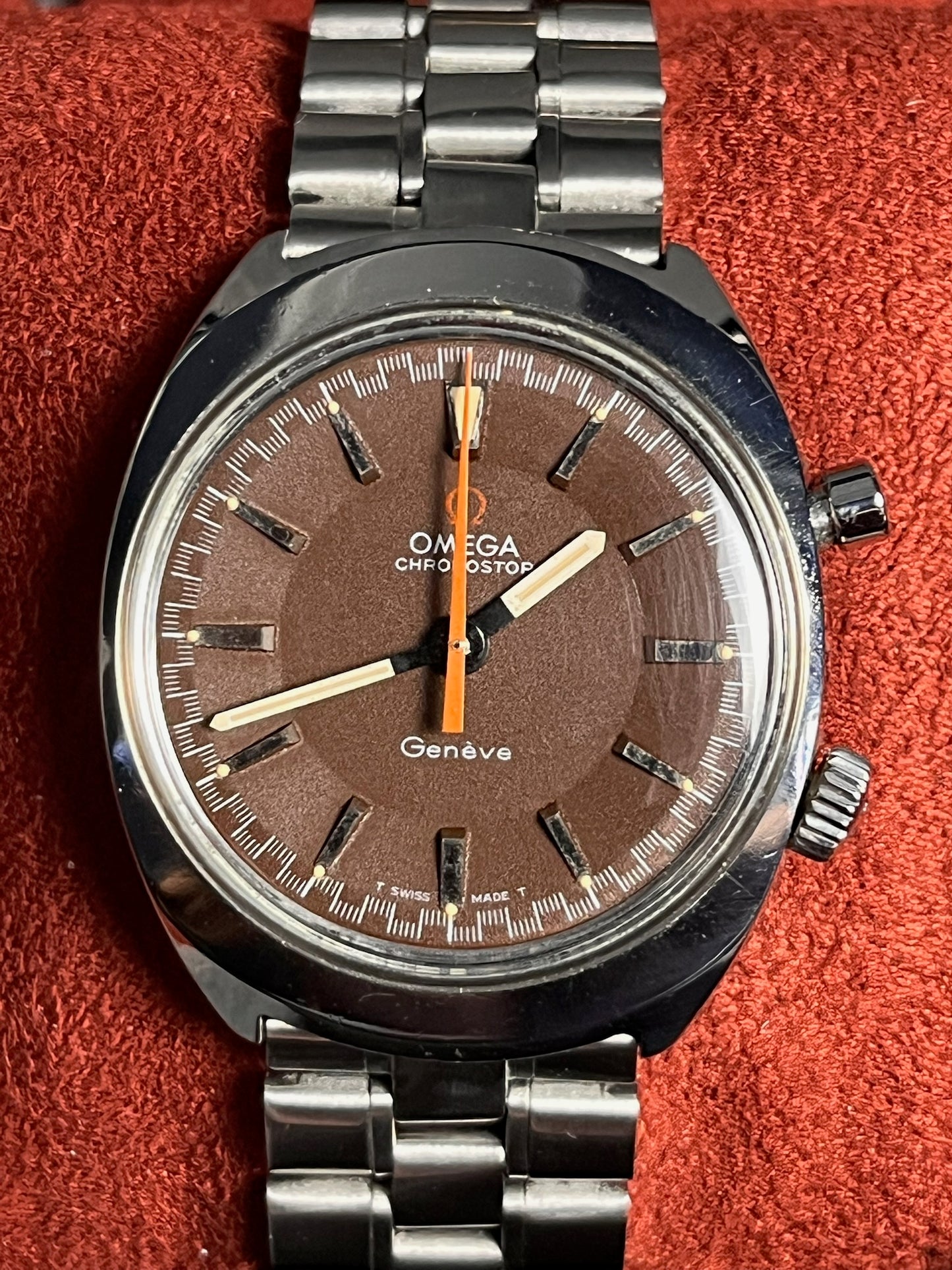 Omega Chronostop -Tropical Dial 1968