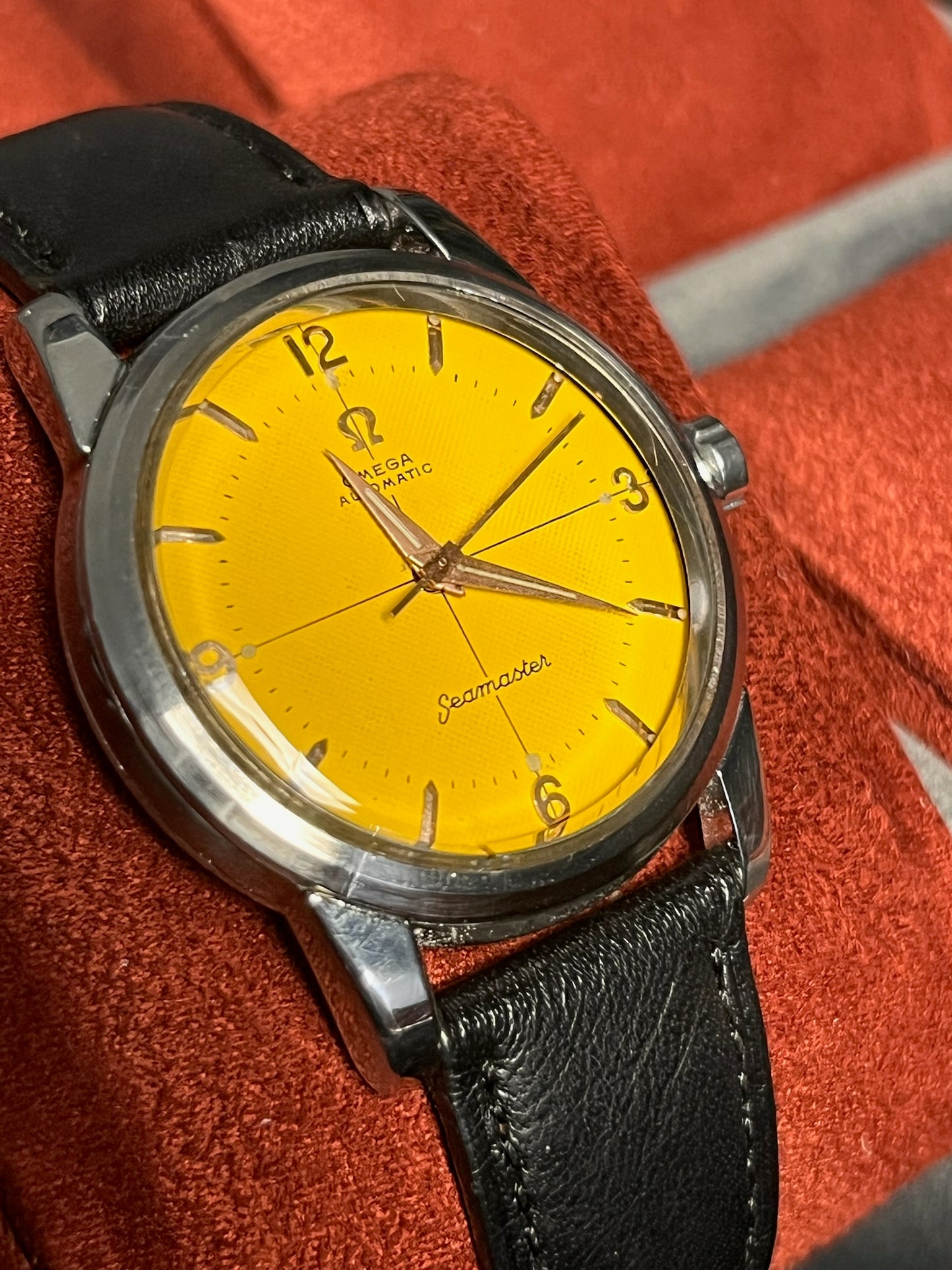 Omega Seamaster - 1958 - rare Yellow dial