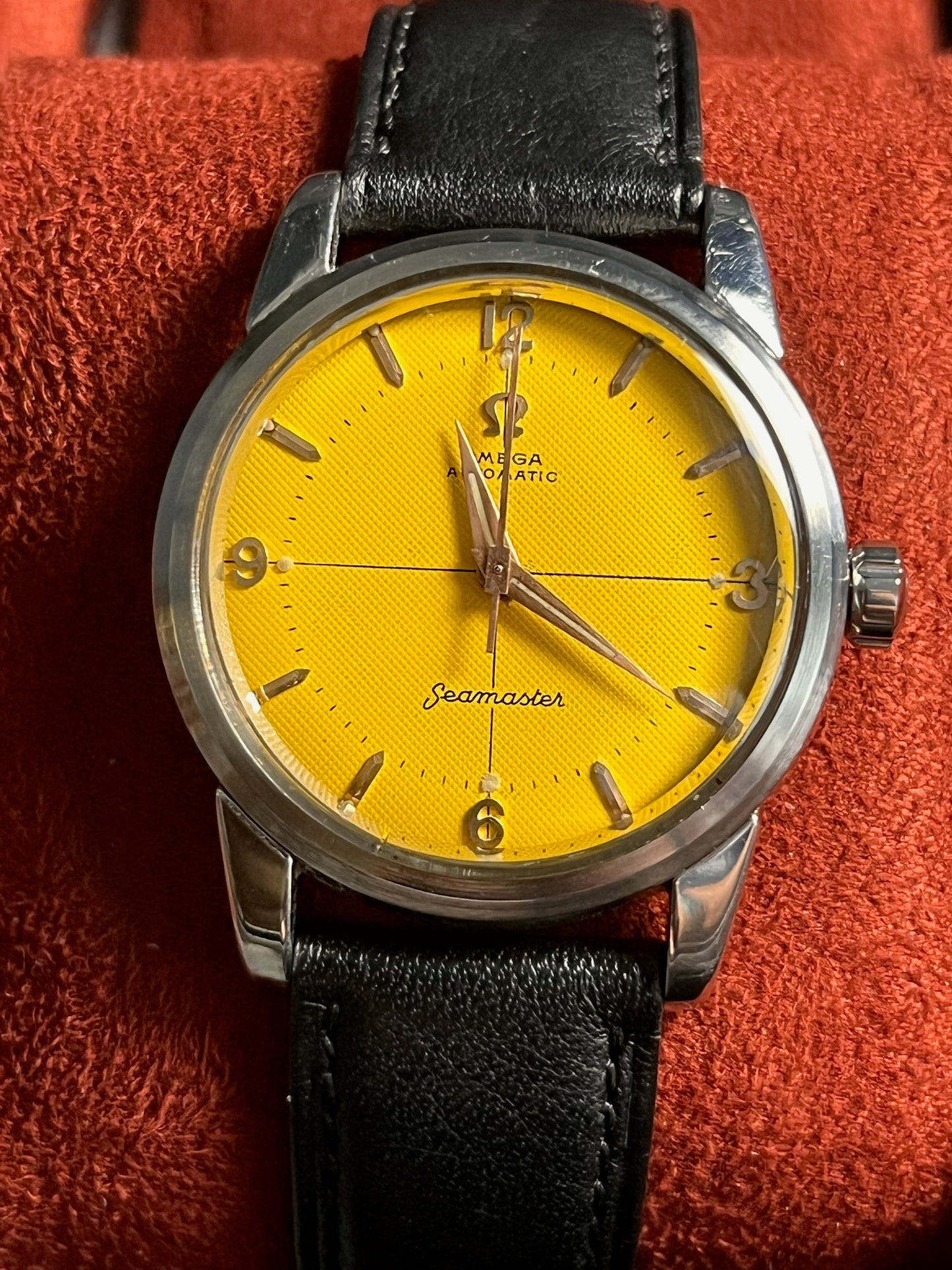 Omega Seamaster - 1958 - rare Yellow dial