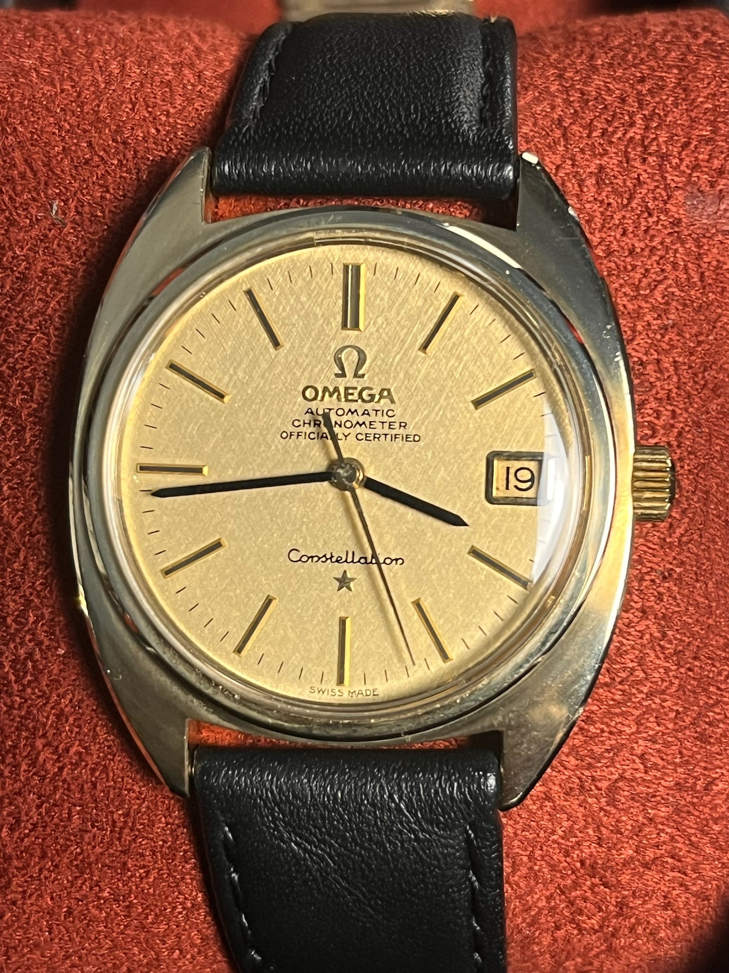 Omega Constellation - steel and gold 1971