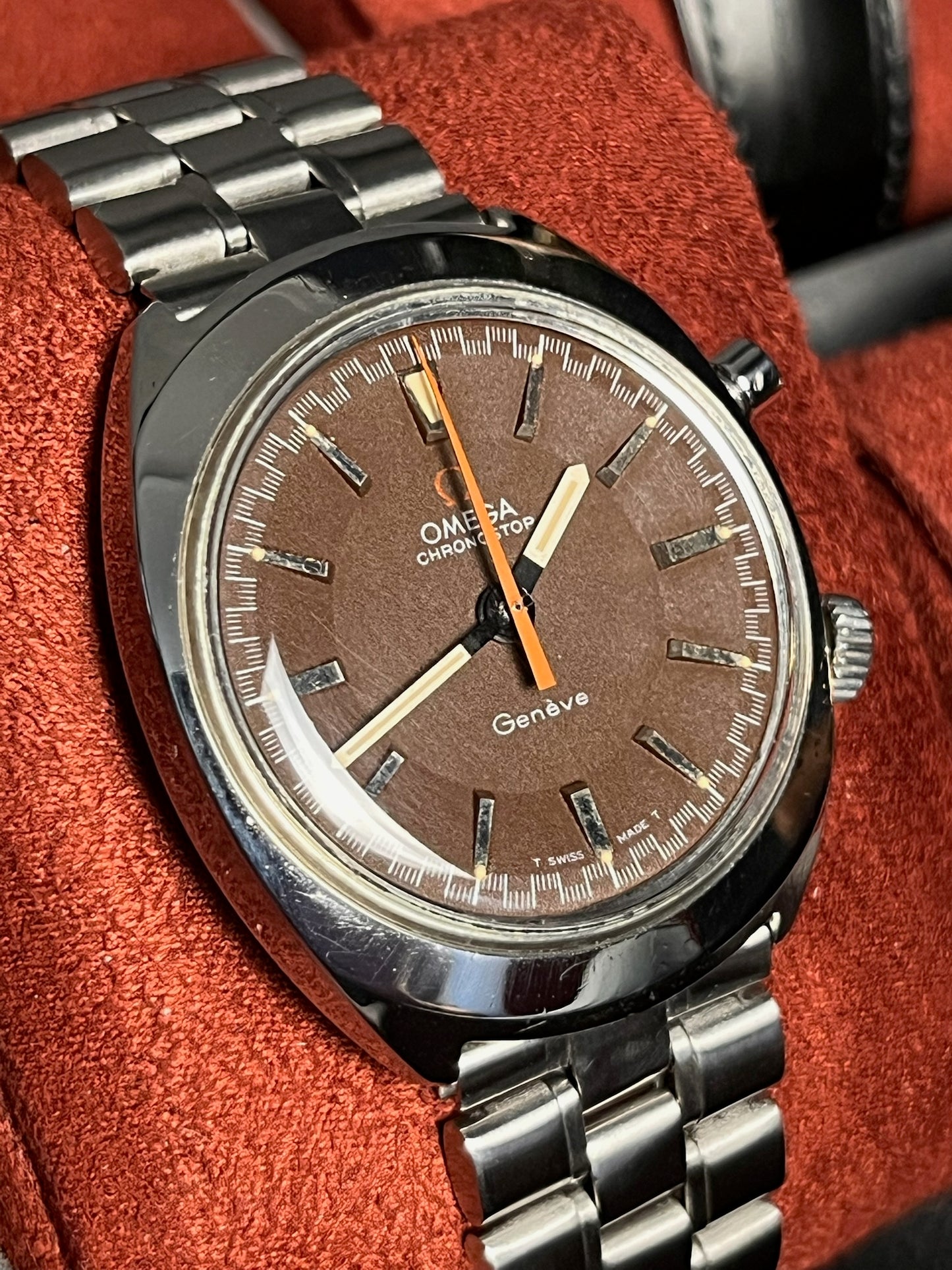 Omega Chronostop -Tropical Dial 1968